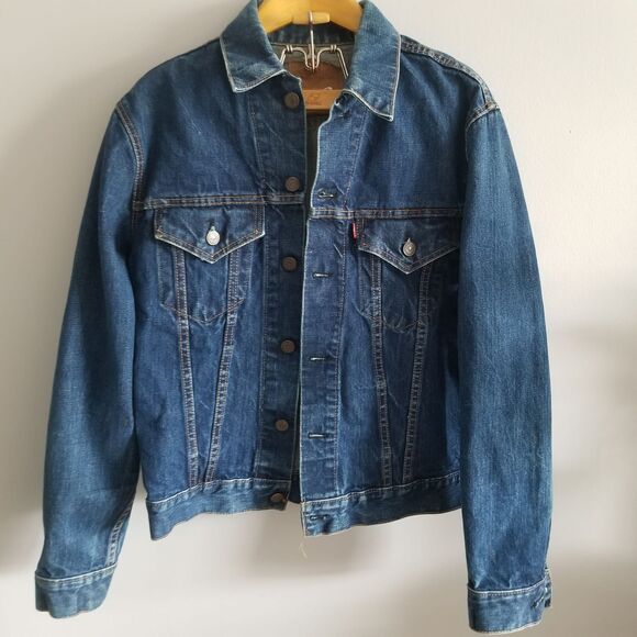 Vintage Levis Big E Denim Trucker Jacket